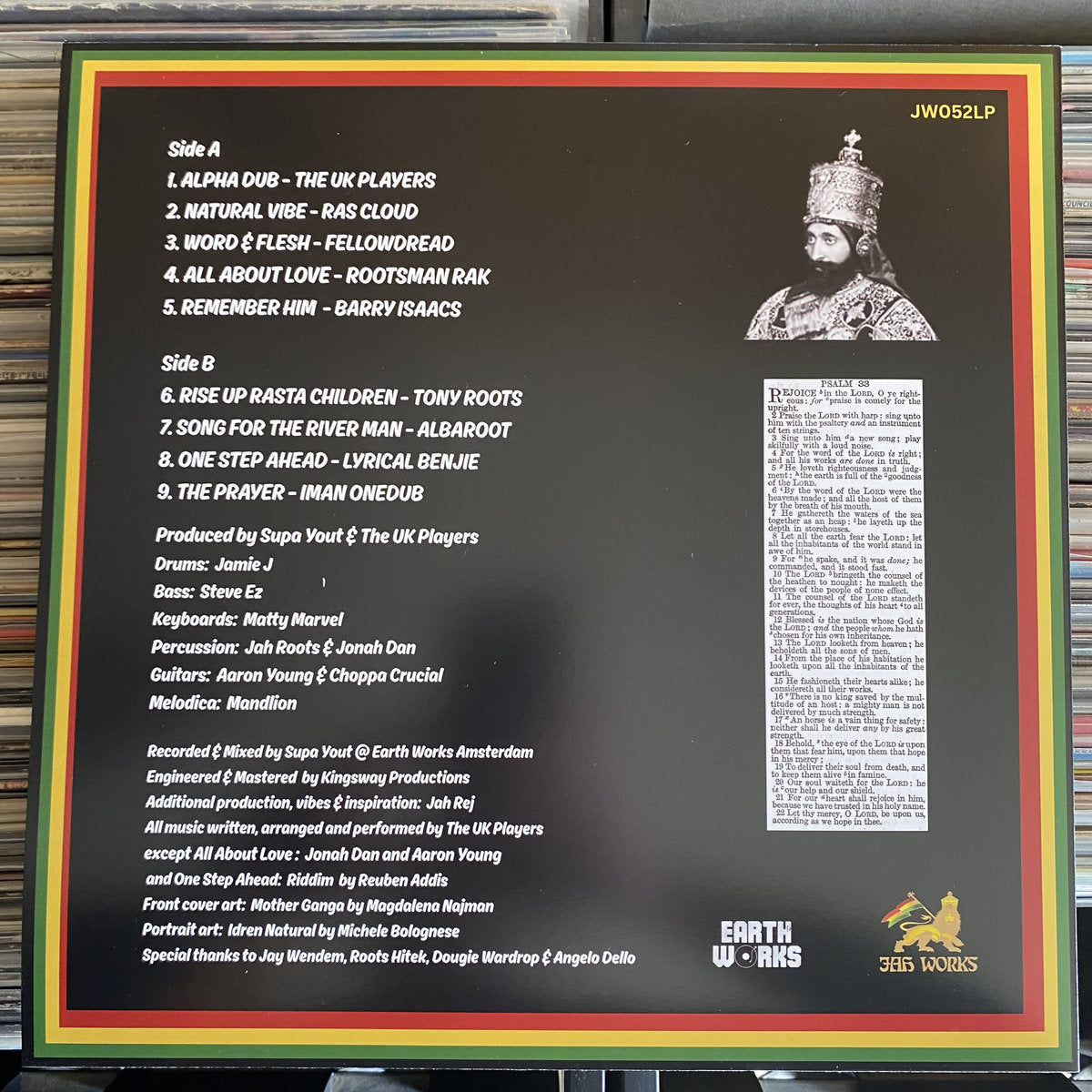 Tribute LP - Hills and Valleys, Rivers and Streams - The UK Players & Friends
